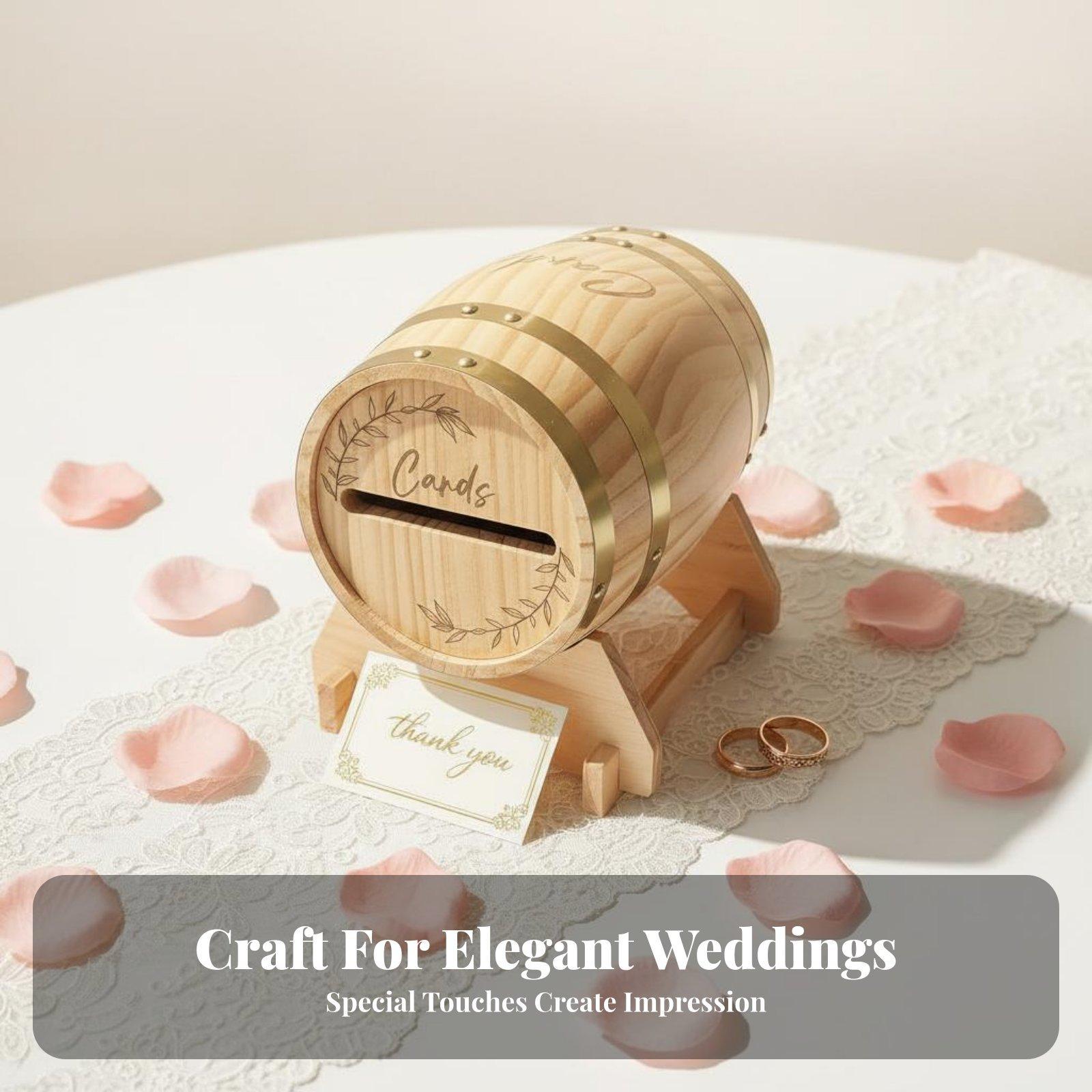 Wedding Card Box - 결혼식, 생일 파티, 각종 행사 등에