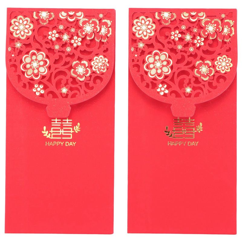 ABZC-60PCS 중국식 빨간 봉투 행운의 돈 봉투  - Wedding Envelopes 리뷰 및 가격